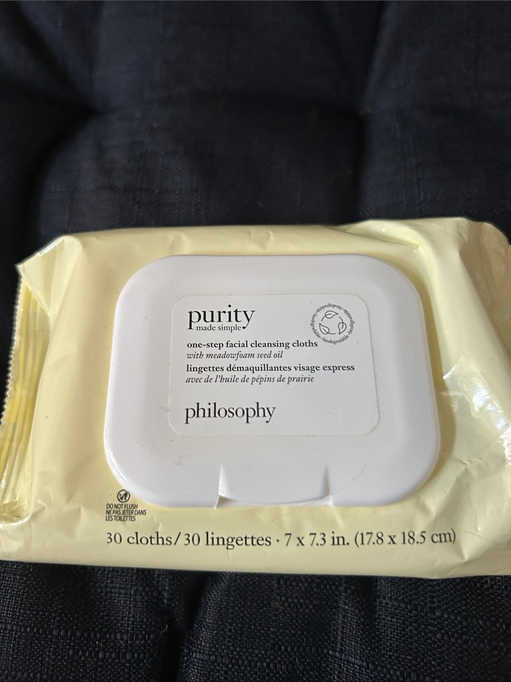 Philosophy Purity One-Step Facial Cleansing Cloths – 30count FACTORY SEALED